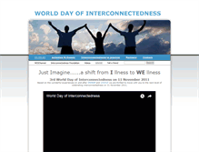 Tablet Screenshot of interconnectedness111111.org